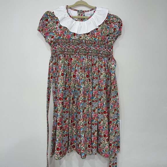 Lallie London Other - Lallie London size 10 floral smocked dress EUC